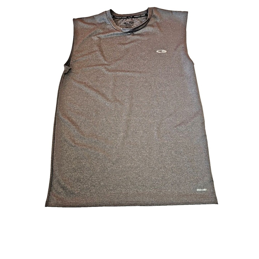 Champion Shirt Adults Gray X-Large Sleeveless Athletic Tank Top Mens